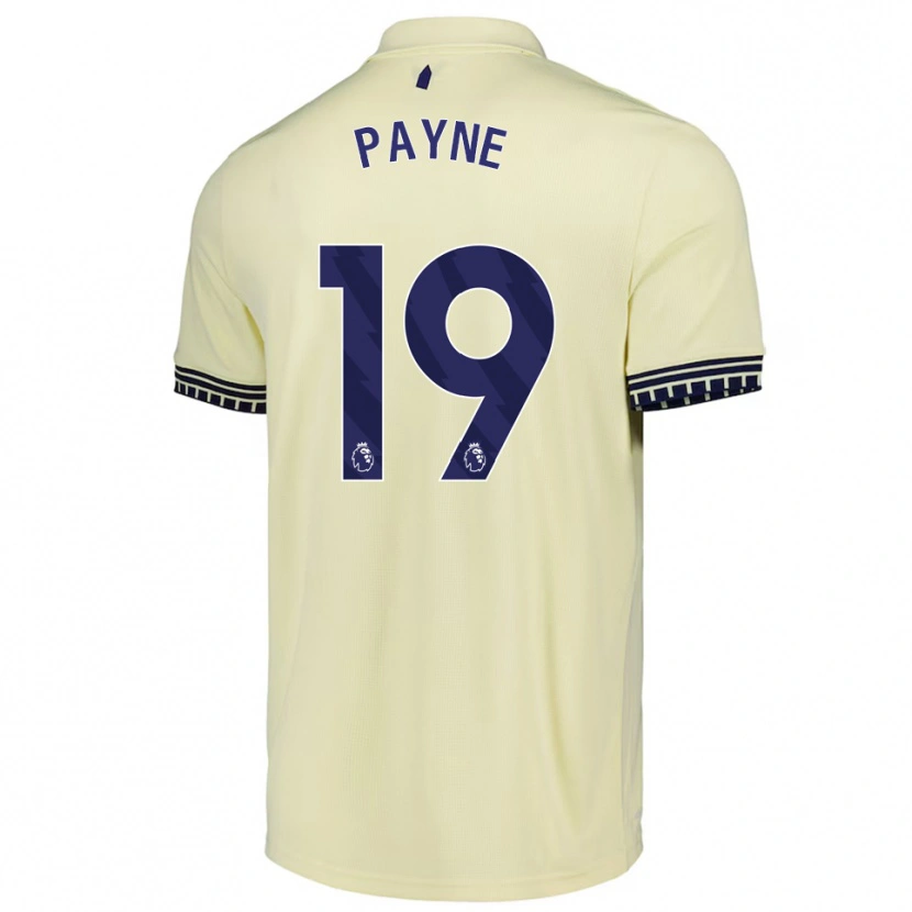 Danxen Dames Heather Payne #19 Gebroken Wit Zwart Uitshirt Uittenue 2025/26 T-Shirt