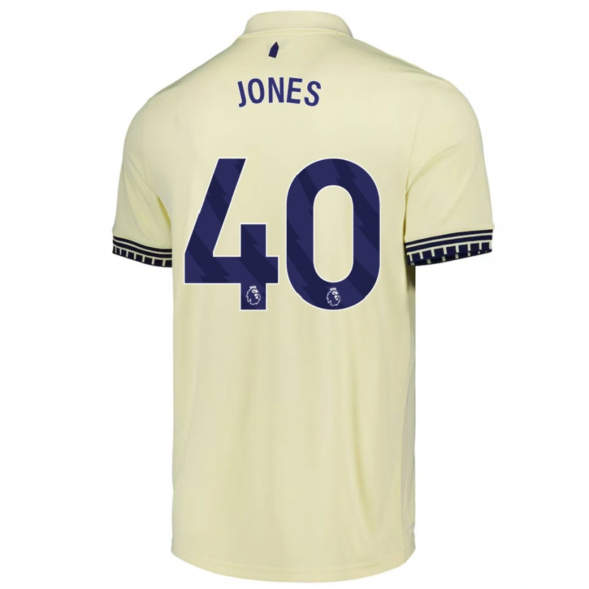 Danxen Dames Ellie Jones #40 Gebroken Wit Zwart Uitshirt Uittenue 2025/26 T-Shirt
