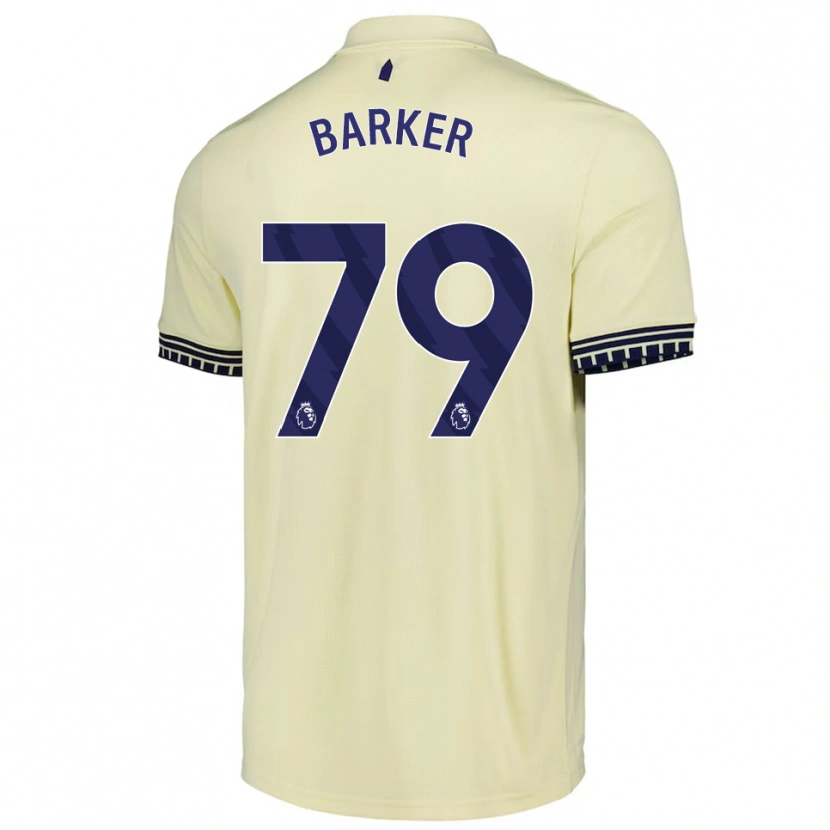Danxen Dames Owen Barker #79 Gebroken Wit Zwart Uitshirt Uittenue 2025/26 T-Shirt