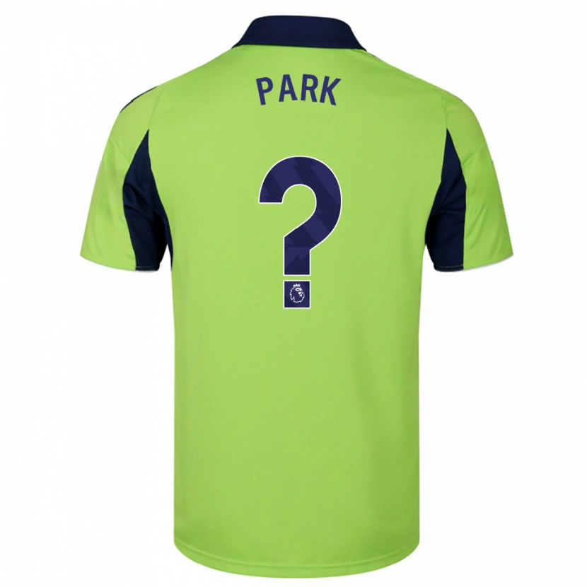 Danxen Dames Damon Park #0 Groen Marineblauw Wit Uitshirt Uittenue 2025/26 T-Shirt