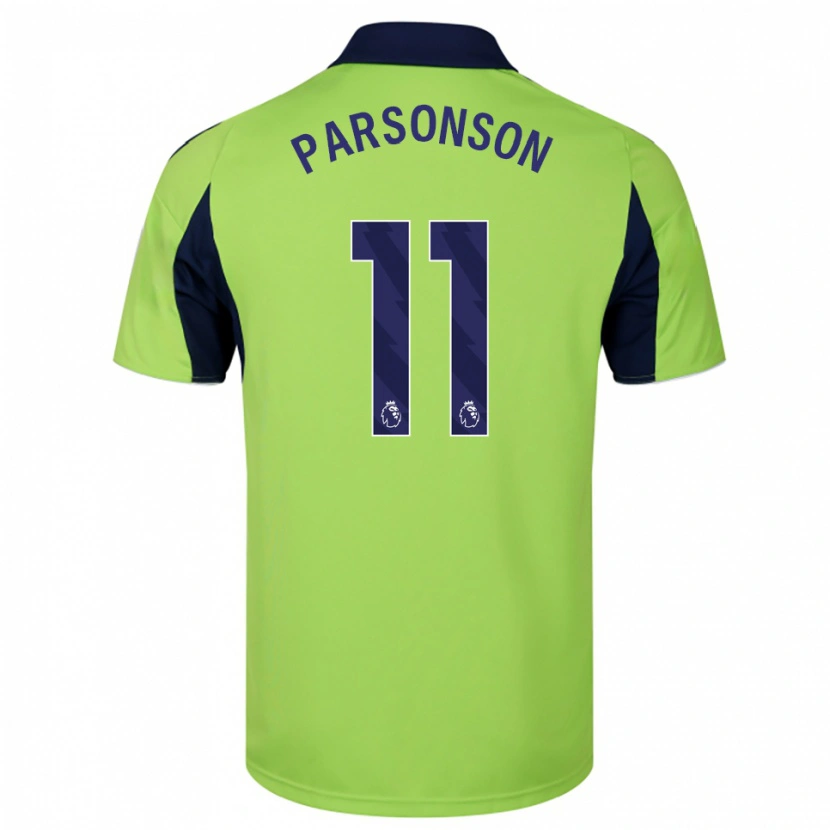 Danxen Dames Madi Parsonson #11 Groen Marineblauw Wit Uitshirt Uittenue 2025/26 T-Shirt