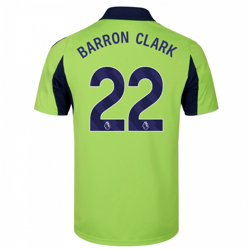 Danxen Dames Betty Barron-Clark #22 Groen Marineblauw Wit Uitshirt Uittenue 2025/26 T-Shirt