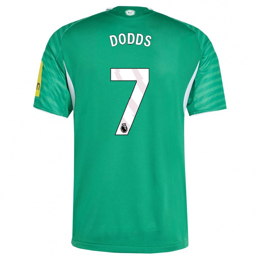 Danxen Dames Tyler Dodds #7 Groen Wit Uitshirt Uittenue 2025/26 T-Shirt