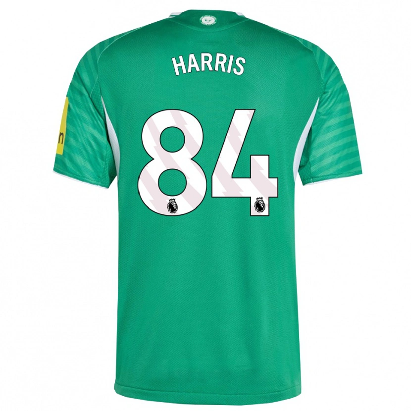 Danxen Dames Aidan Harris #84 Groen Wit Uitshirt Uittenue 2025/26 T-Shirt