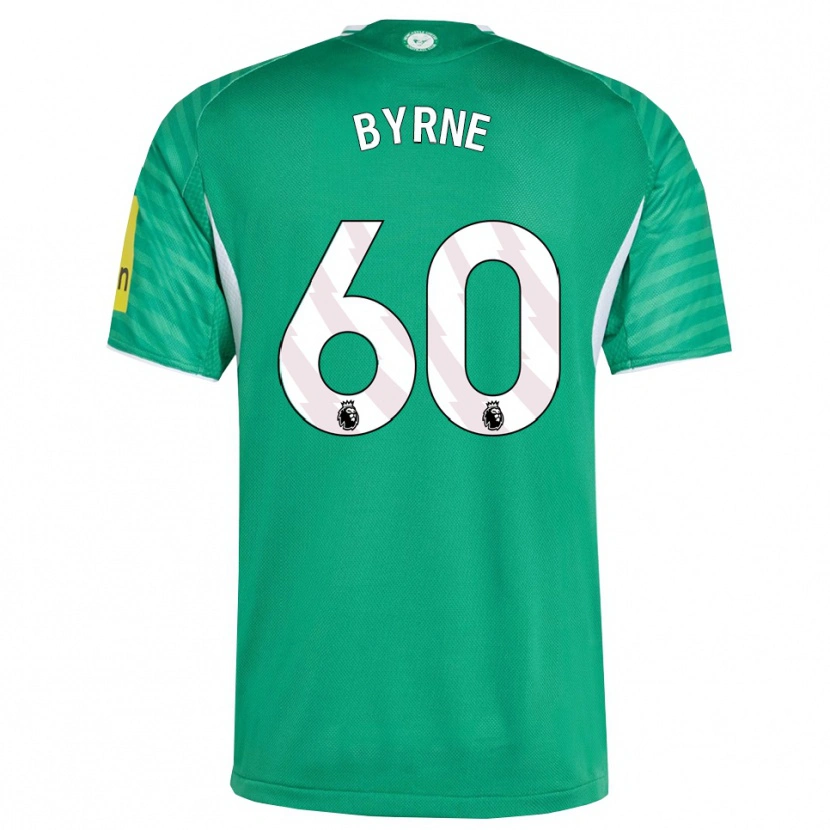 Danxen Dames Reece Byrne #60 Groen Wit Uitshirt Uittenue 2025/26 T-Shirt