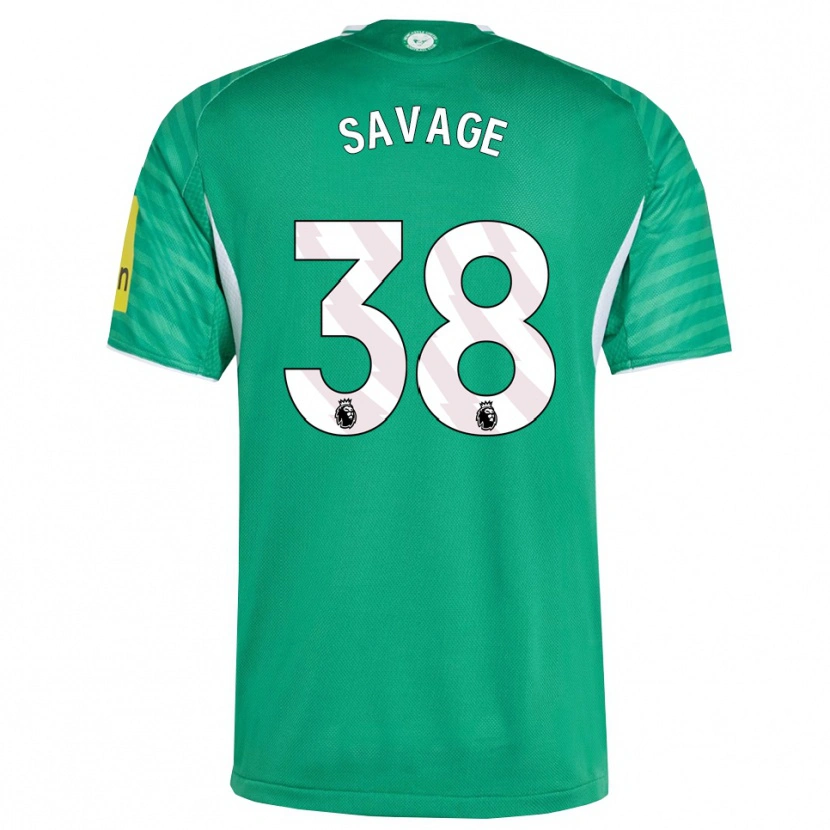 Danxen Dames Remi Savage #38 Groen Wit Uitshirt Uittenue 2025/26 T-Shirt