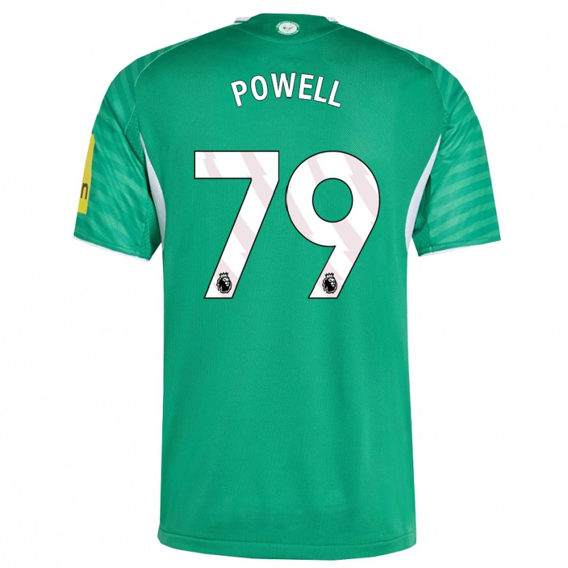 Danxen Dames Rory Powell #79 Groen Wit Uitshirt Uittenue 2025/26 T-Shirt