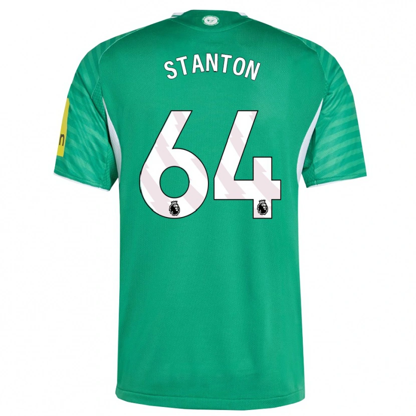 Danxen Dames Ellis Stanton #64 Groen Wit Uitshirt Uittenue 2025/26 T-Shirt