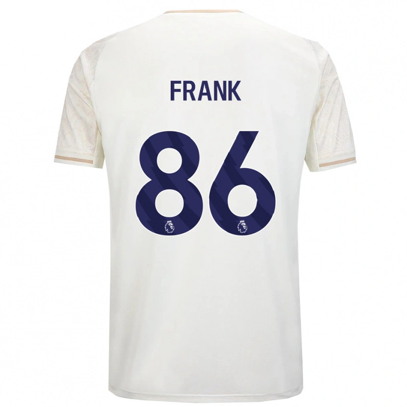 Danxen Dames Frank Djamna #86 Gebroken Wit Zwart Uitshirt Uittenue 2025/26 T-Shirt