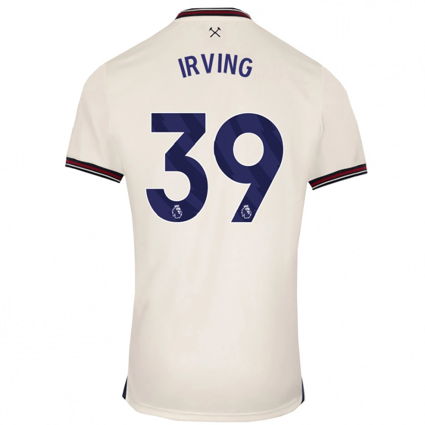 Danxen Dames Andrew Irving #39 Gebroken Wit Uitshirt Uittenue 2025/26 T-Shirt