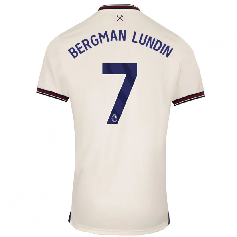 Danxen Dames Marika Bergman-Lundin #7 Gebroken Wit Uitshirt Uittenue 2025/26 T-Shirt
