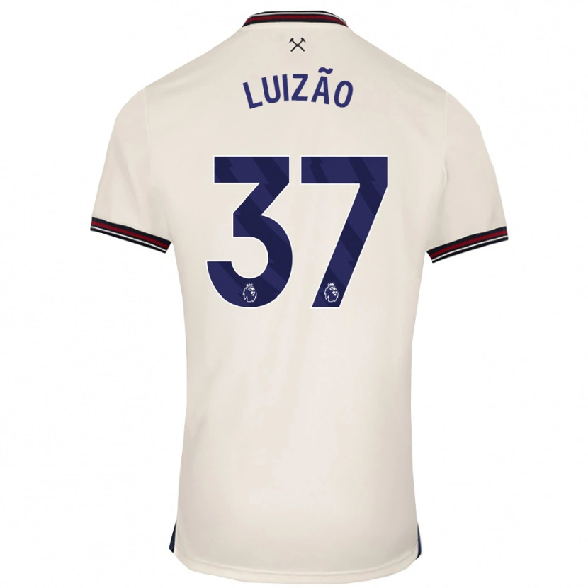 Danxen Dames Luizão #37 Gebroken Wit Uitshirt Uittenue 2025/26 T-Shirt