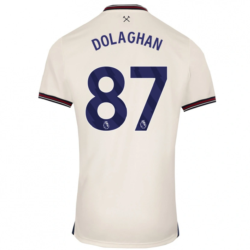 Danxen Dames Brad Dolaghan #87 Gebroken Wit Uitshirt Uittenue 2025/26 T-Shirt