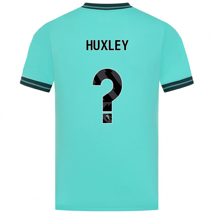 Danxen Dames Leon Huxley #0 Hemelsblauw Groen Uitshirt Uittenue 2025/26 T-Shirt
