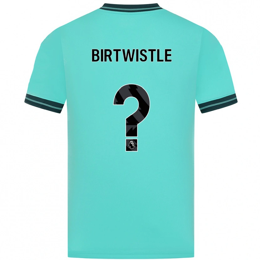 Danxen Dames Harry Birtwistle #0 Hemelsblauw Groen Uitshirt Uittenue 2025/26 T-Shirt