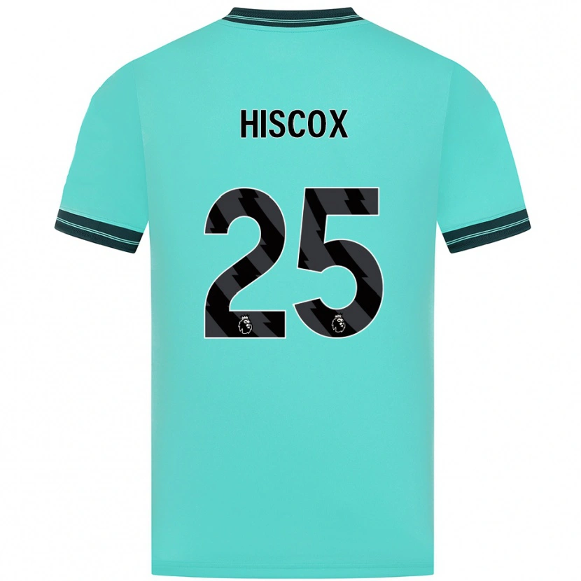 Danxen Dames Amelia Hiscox #25 Hemelsblauw Groen Uitshirt Uittenue 2025/26 T-Shirt