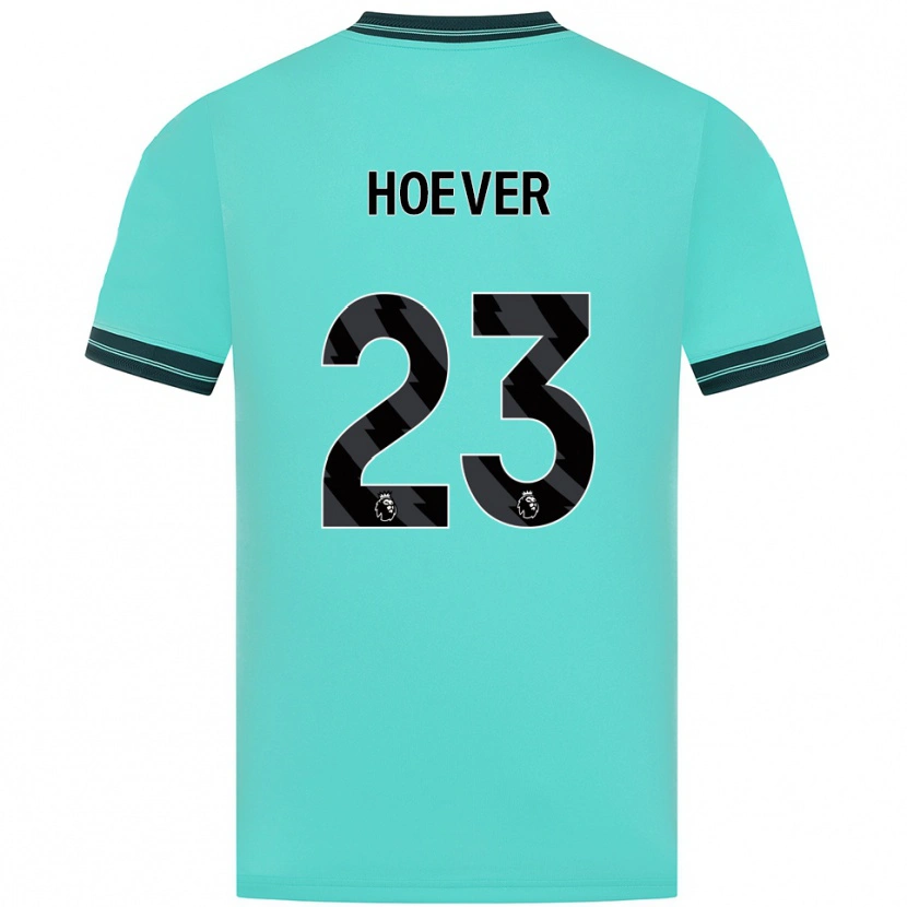 Danxen Dames Ki-Jana Hoever #23 Hemelsblauw Groen Uitshirt Uittenue 2025/26 T-Shirt