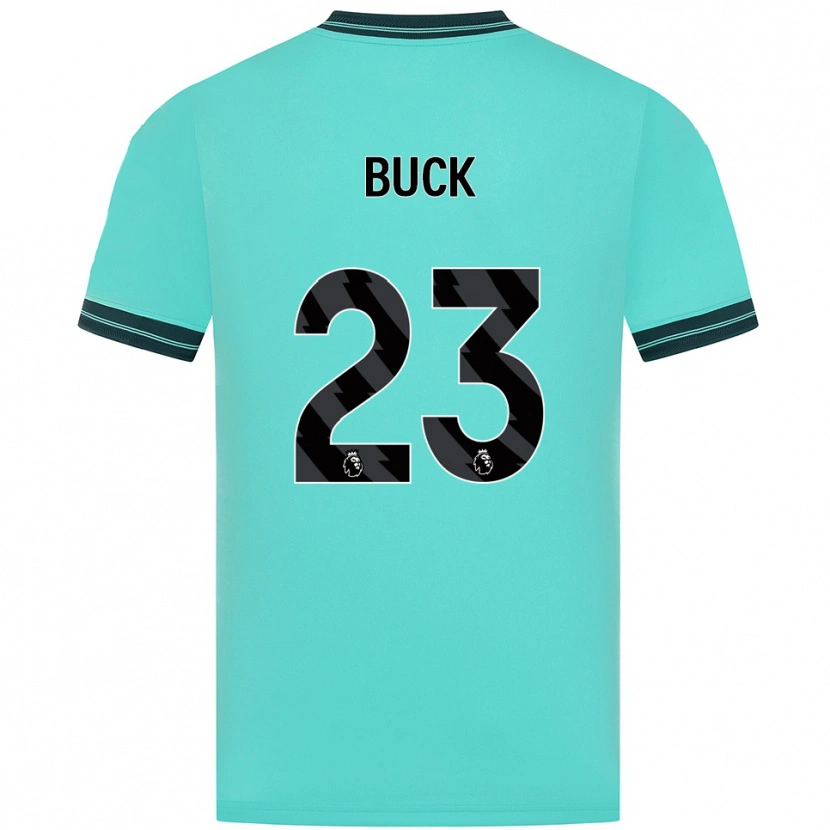 Danxen Dames Alex Buck #23 Hemelsblauw Groen Uitshirt Uittenue 2025/26 T-Shirt