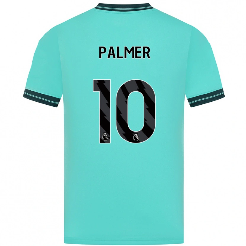 Danxen Dames Jamila Palmer #10 Hemelsblauw Groen Uitshirt Uittenue 2025/26 T-Shirt