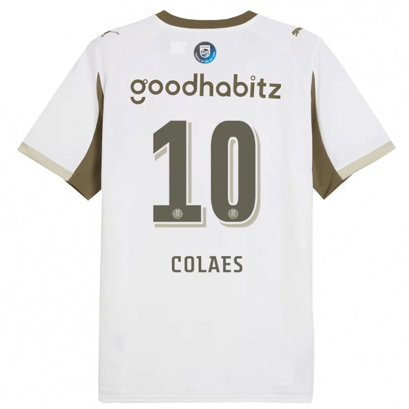 Danxen Dames Jonas Colaes #10 Wit Grijs Thuisshirt Derde Tenue 2025/26 T-Shirt