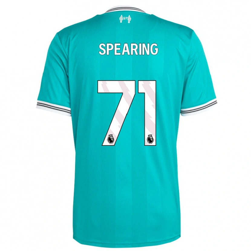 Danxen Dames Jay Spearing #71 Groen Wit Thuisshirt Derde Tenue 2025/26 T-Shirt