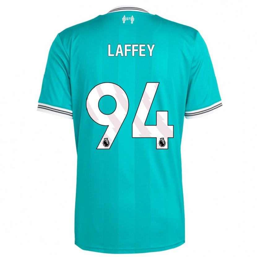 Danxen Dames Michael Laffey #94 Groen Wit Thuisshirt Derde Tenue 2025/26 T-Shirt