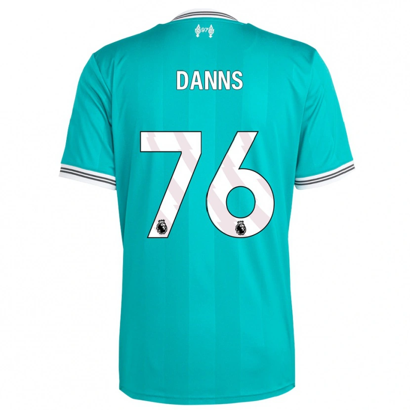 Danxen Dames Jayden Danns #76 Groen Wit Thuisshirt Derde Tenue 2025/26 T-Shirt