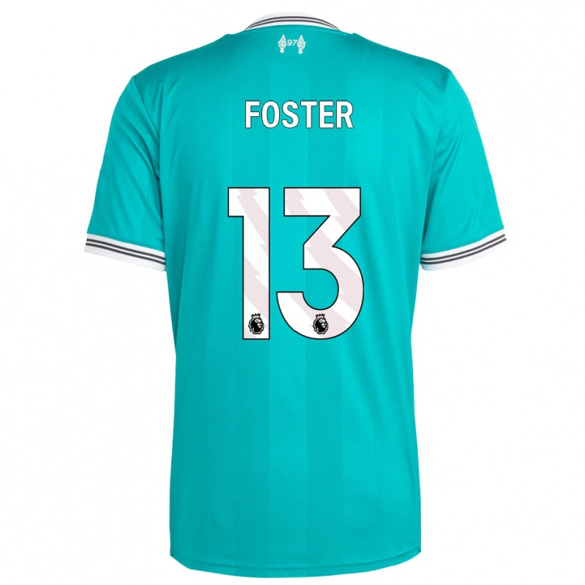 Danxen Dames Rylee Foster #13 Groen Wit Thuisshirt Derde Tenue 2025/26 T-Shirt
