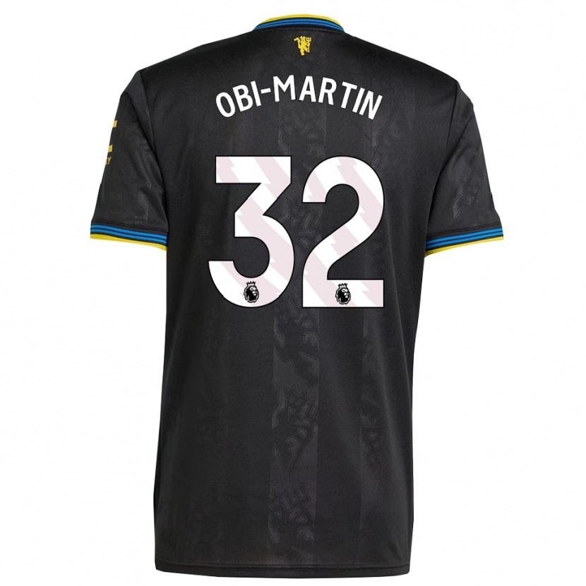 Danxen Dames Chido Obi #32 Zwart Geel Blauw Thuisshirt Derde Tenue 2025/26 T-Shirt