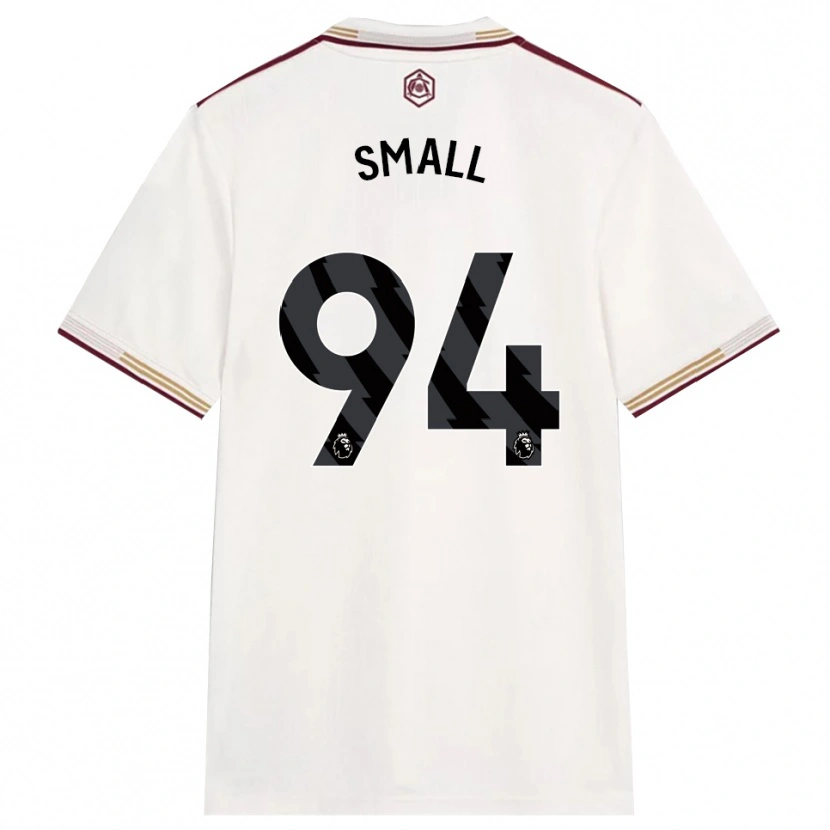 Danxen Dames Coby Small #94 Gebroken Wit Bourgondisch Thuisshirt Derde Tenue 2025/26 T-Shirt