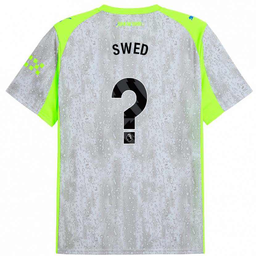 Danxen Dames Hamza Swed #0 Grijs Geel Thuisshirt Derde Tenue 2025/26 T-Shirt