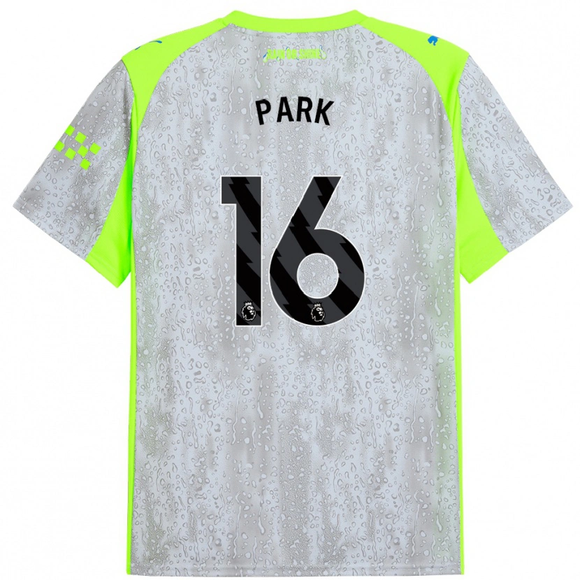 Danxen Dames Jess Park #16 Grijs Geel Thuisshirt Derde Tenue 2025/26 T-Shirt