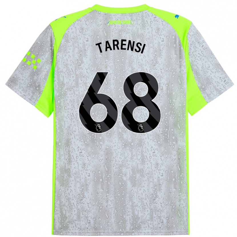 Danxen Dames Oscar Tarensi #68 Grijs Geel Thuisshirt Derde Tenue 2025/26 T-Shirt
