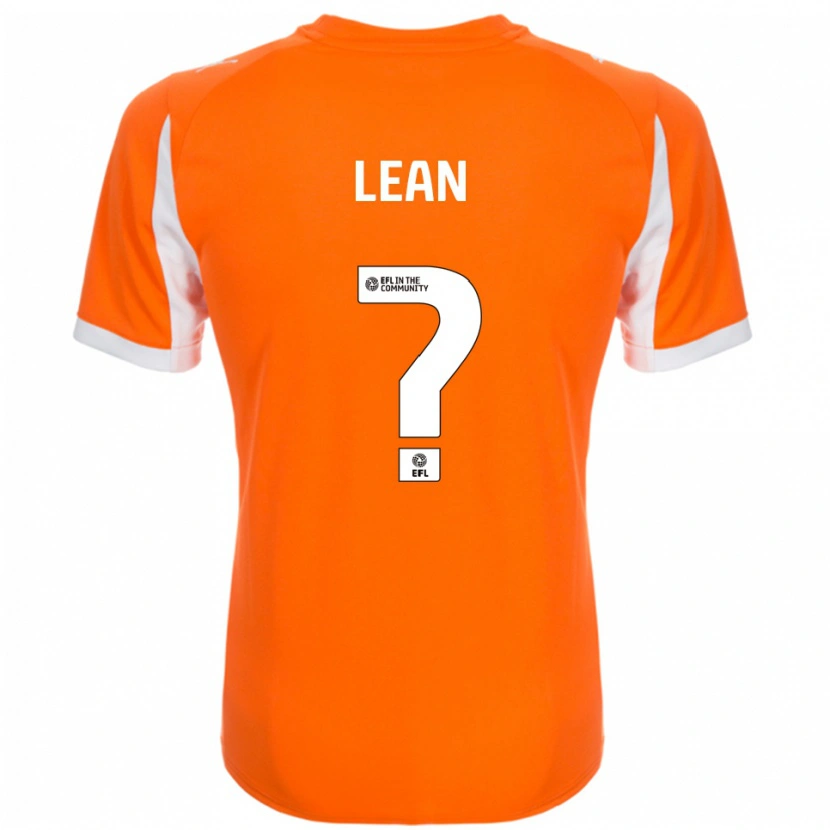 Danxen Kinderen Jessica Lean #0 Oranje Wit Thuisshirt Thuistenue 2025/26 T-Shirt