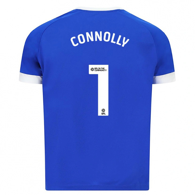 Danxen Kinderen Daisy Connolly #1 Blauw Wit Thuisshirt Thuistenue 2025/26 T-Shirt