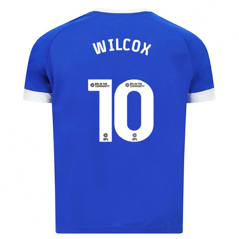 Danxen Kinderen Danielle Wilcox #10 Blauw Wit Thuisshirt Thuistenue 2025/26 T-Shirt