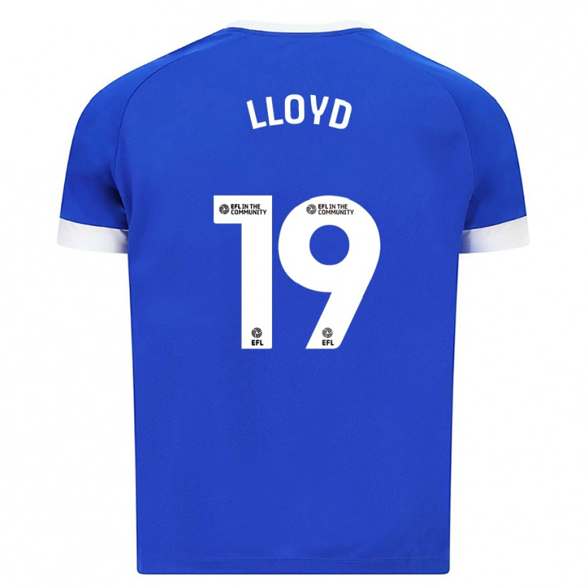 Danxen Kinderen Madison Lloyd #19 Blauw Wit Thuisshirt Thuistenue 2025/26 T-Shirt