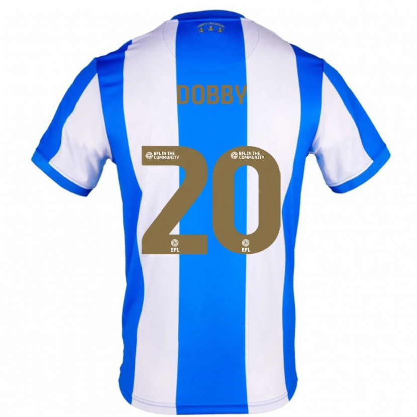 Danxen Kinderen Sarah Dobby #20 Blauw Wit Thuisshirt Thuistenue 2025/26 T-Shirt
