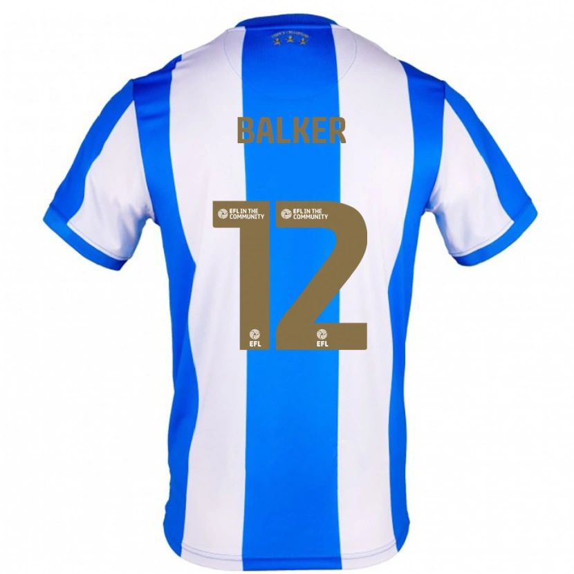 Danxen Kinderen Radinio Balker #12 Blauw Wit Thuisshirt Thuistenue 2025/26 T-Shirt