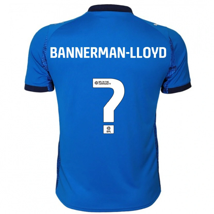 Danxen Kinderen Macey Bannerman-Lloyd #0 Blauw Wit Thuisshirt Thuistenue 2025/26 T-Shirt