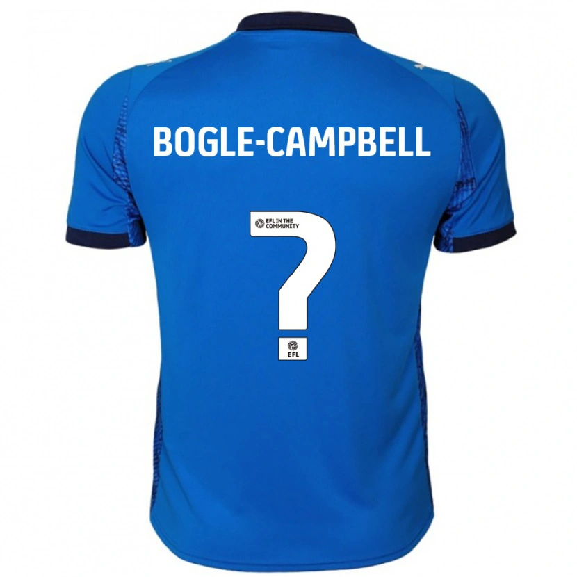 Danxen Kinderen Ma'kel Bogle-Campbell #0 Blauw Wit Thuisshirt Thuistenue 2025/26 T-Shirt