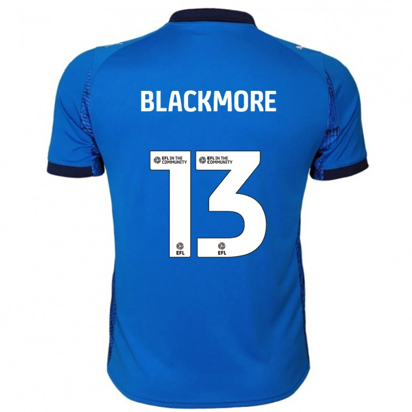Danxen Kinderen Will Blackmore #13 Blauw Wit Thuisshirt Thuistenue 2025/26 T-Shirt