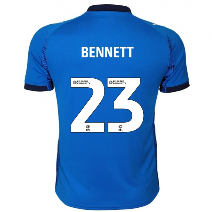 Danxen Kinderen Renai Bennett #23 Blauw Wit Thuisshirt Thuistenue 2025/26 T-Shirt