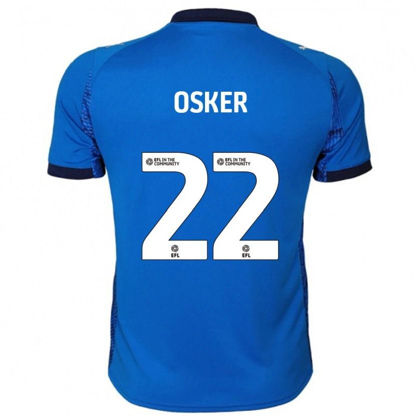 Danxen Kinderen Edyn Osker #22 Blauw Wit Thuisshirt Thuistenue 2025/26 T-Shirt