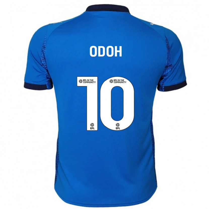 Danxen Kinderen Abraham Odoh #10 Blauw Wit Thuisshirt Thuistenue 2025/26 T-Shirt