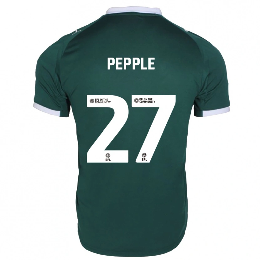 Danxen Kinderen Aribim Pepple #27 Groen Wit Thuisshirt Thuistenue 2025/26 T-Shirt