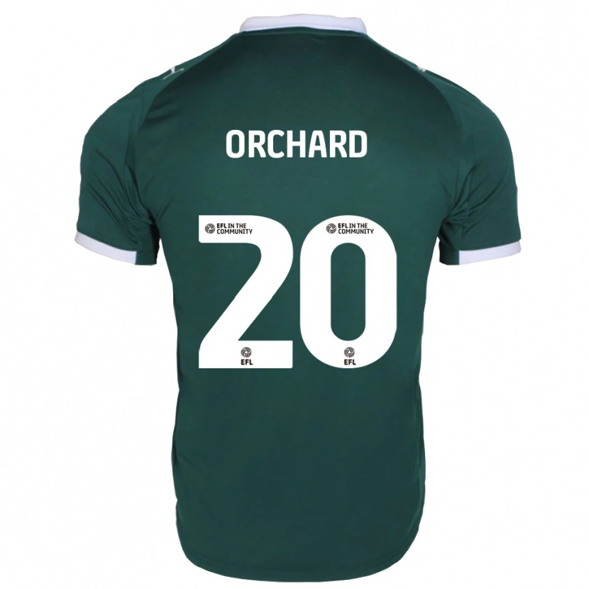 Danxen Kinderen Fern Orchard #20 Groen Wit Thuisshirt Thuistenue 2025/26 T-Shirt
