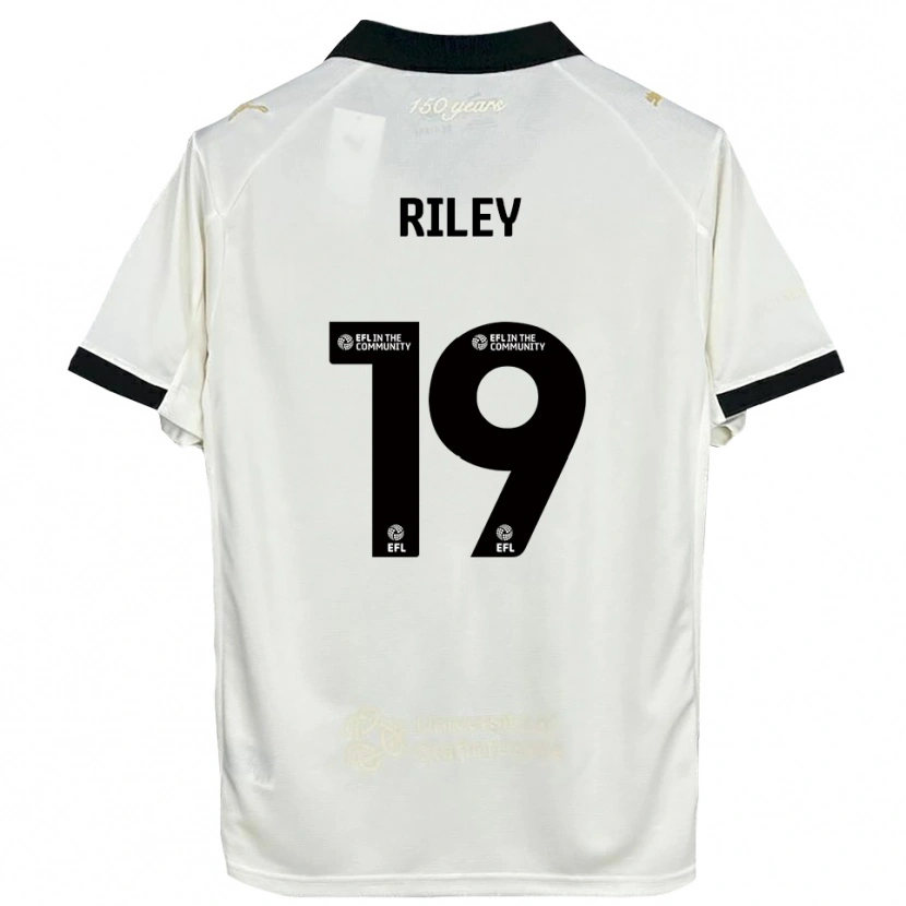 Danxen Kinderen Keeley Riley #19 Gebroken Wit Zwart Thuisshirt Thuistenue 2025/26 T-Shirt