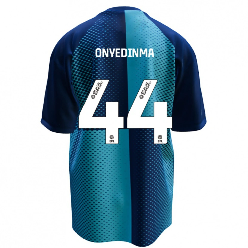 Danxen Kinderen Fred Onyedinma #44 Blauw Hemelsblauw Thuisshirt Thuistenue 2025/26 T-Shirt