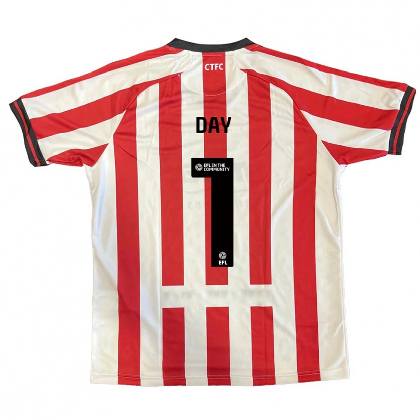 Danxen Kinderen Joe Day #1 Rood Wit Zwart Thuisshirt Thuistenue 2025/26 T-Shirt